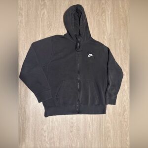 Nike Full Zip Black Hoodie Men’s Size Large